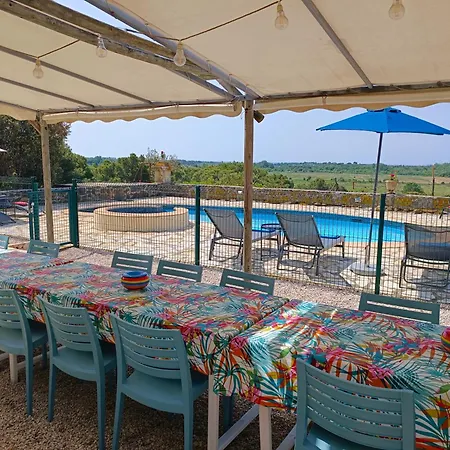 Maison De Climatisee, Domaine De Roque-haute Piscine Et Jardin Privatifs, Vue 度假居